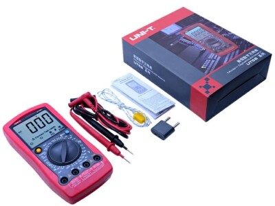 UNI-T UT58C Einfach Digital Multimeter Strommessgerät AC/DC 20A 1000V Diodetest 