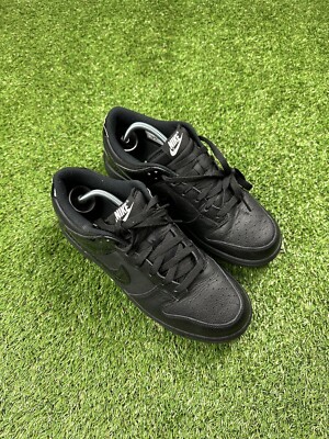NIKE DUNK GOLF CLEATS SIZE 8 BLACK 484294-003 sb black NIKE DUNK GOLF CLEATS SIZE 8 BLACK 484294-003 sb black