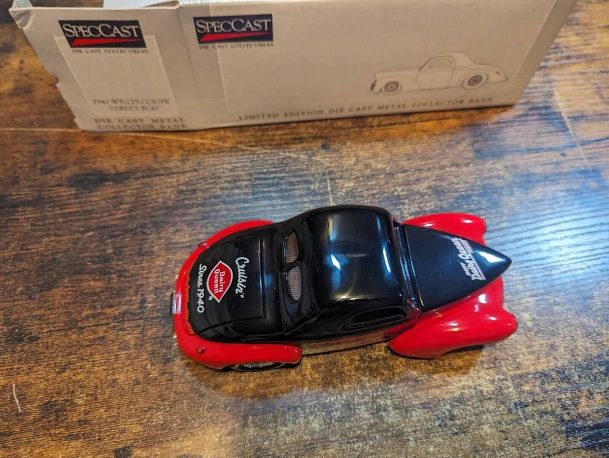 Dairy Queen 1941 Willys Coupe Street Rod Liberty Classics Diecast