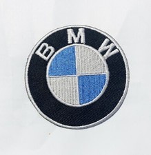 Bmw Round Sports Multi Colour Badgepatch Ironsew Embroiderd Badge.