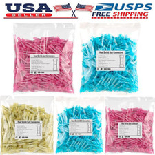 500/100x Heat Shrink But Connector Waterproof Electrical Wire Marine Butt Splice