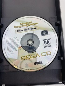 Eye of the Beholder (Sega CD, 1994) Underrated Advanced D&D RPG MINTY w/Reg Card