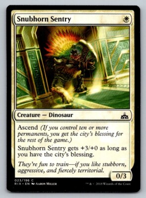 Snubhorn Sentry Regular # 023/196