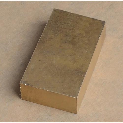 Plaque En Alliage Cuivre-beryllium C17200 - 100x200x0,5mm, Haute Résistance, Pour DIY, Instruments, Pièces Mécaniques - 9