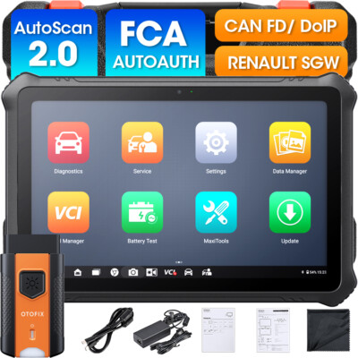 2026 OTOFIX D1 PROS Bidirectional Full System Car Diagnostic Scanner KEY Coding