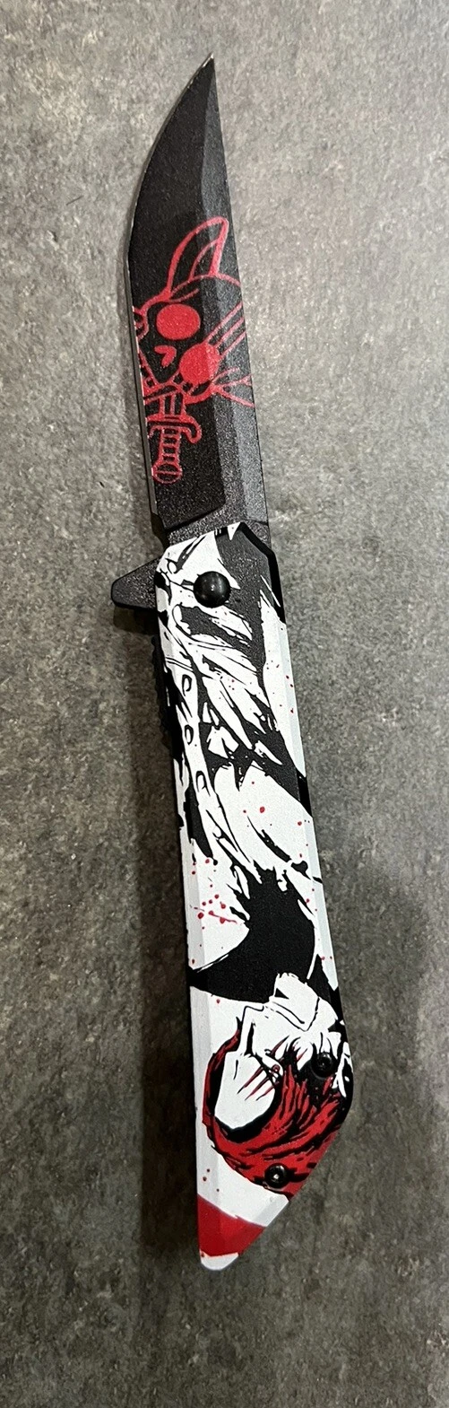 One Piece Anime Shanks Chopper Spring Assisted Open Pocket Knife9”