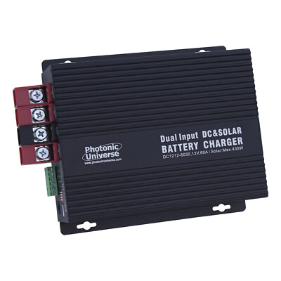 60A 12V DC bis 12V DC Automatisches Batterie-zu-Batterie Ladegerät mit 30A MPPT Ladegerät