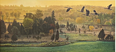 Brent Towsend Out of the Valley Wild Goose S/N Art Print
