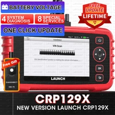 2025 Launch CRP129X PRO OBD2 Scanner Engine ABS SRS SAS TPMS EPB Diagnostic Tool