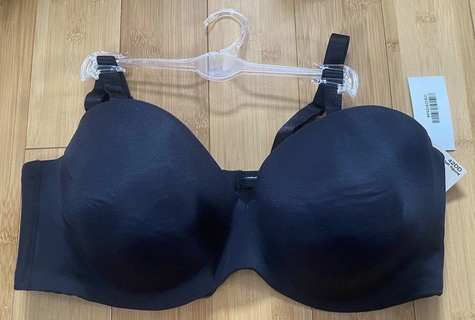 Sutiã AMBRIELLE Smooth Revolution figura completa halter buraco na fechadura cruz 1 ombro - Imagem 2 de 4