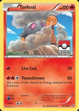Pokemon Torkoal (16/109) Flashfire LP