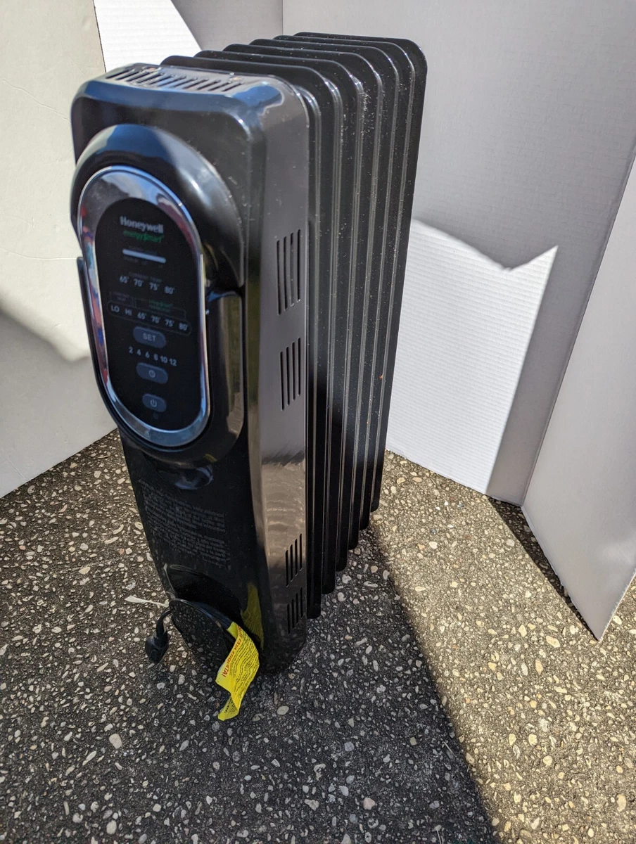 Honeywell Heater EnergySmart Electric Oil Filled Radiator Whole Room HZ789  Black | eBay