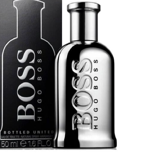 Boss Hugo Boss Eau De Toilette 50ml For Men Silver Bottle Apple Vetiver  Aromas - Main Image