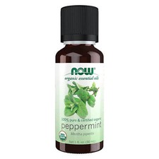 NOW FOODS Peppermint Oil Organic 1 fl oz