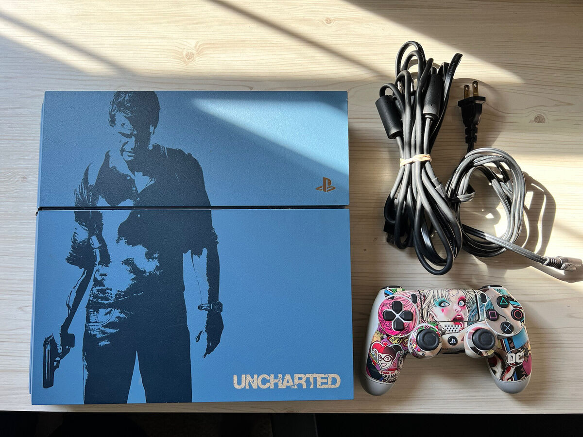 PlayStation 4 500 Gb - Edição Limitada Uncharted 4 (Internacional) :  : Games e Consoles