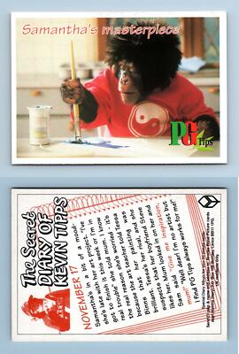 Samantha's Masterpiece - Secret Diary Of Kevin Tipps 1995 Brooke Bond Tea Card