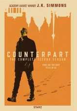 Counterpart~Complete Season 2~(DVD, 2-Disc, 2018)~Harry Lloyd~J.K. Simmons~RARE!
