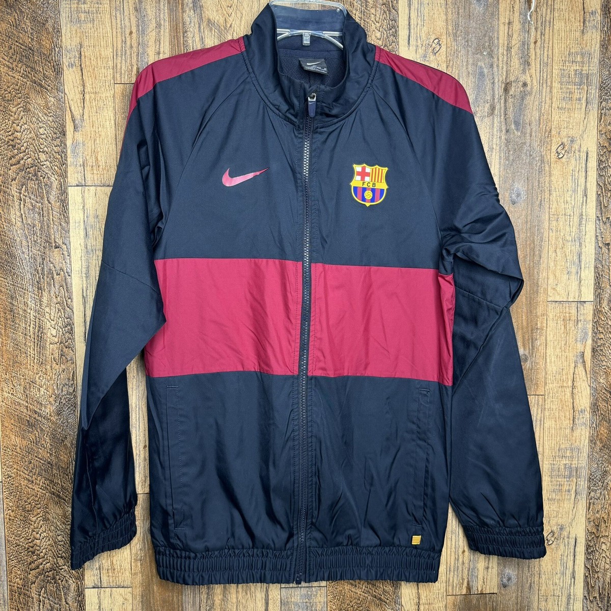 FC BARCELONA FOOTBALL JACKET NIKE C12199-475 MEN SIZE XS | eBay