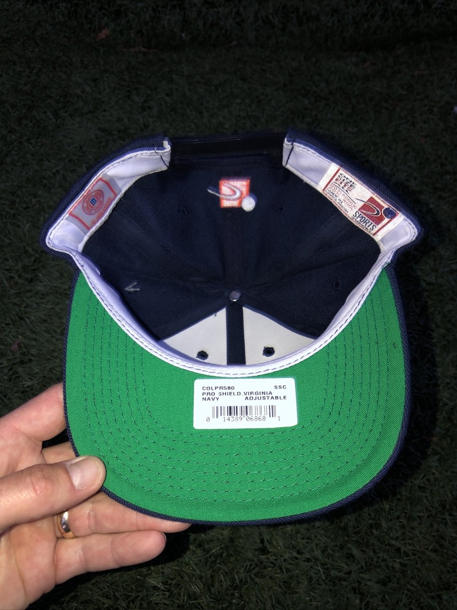 Casquette Snapback Vintage Virginia Cavaliers UVA - Années 90 - The Game - Occasion
