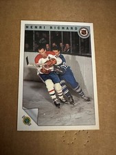 1991-92 Ultimate Original Six #14 Henri Richard - Canadiens