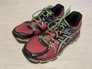 asics gel nimbus 16 womens red