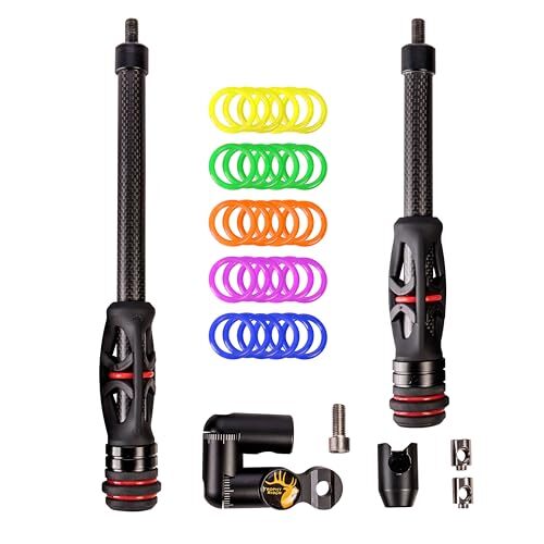 Trophy Ridge Hitman Archery Bow Stabilizer Kit, 6