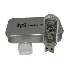 Lucky Miner LV03 73KH/s SHA-256 Bitcoin BTC Miner WIFI Solo Mining Lotto Device