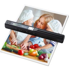 Portable Scanner, Photo Scanner for A4 Documents, Handheld Scanner for Business,