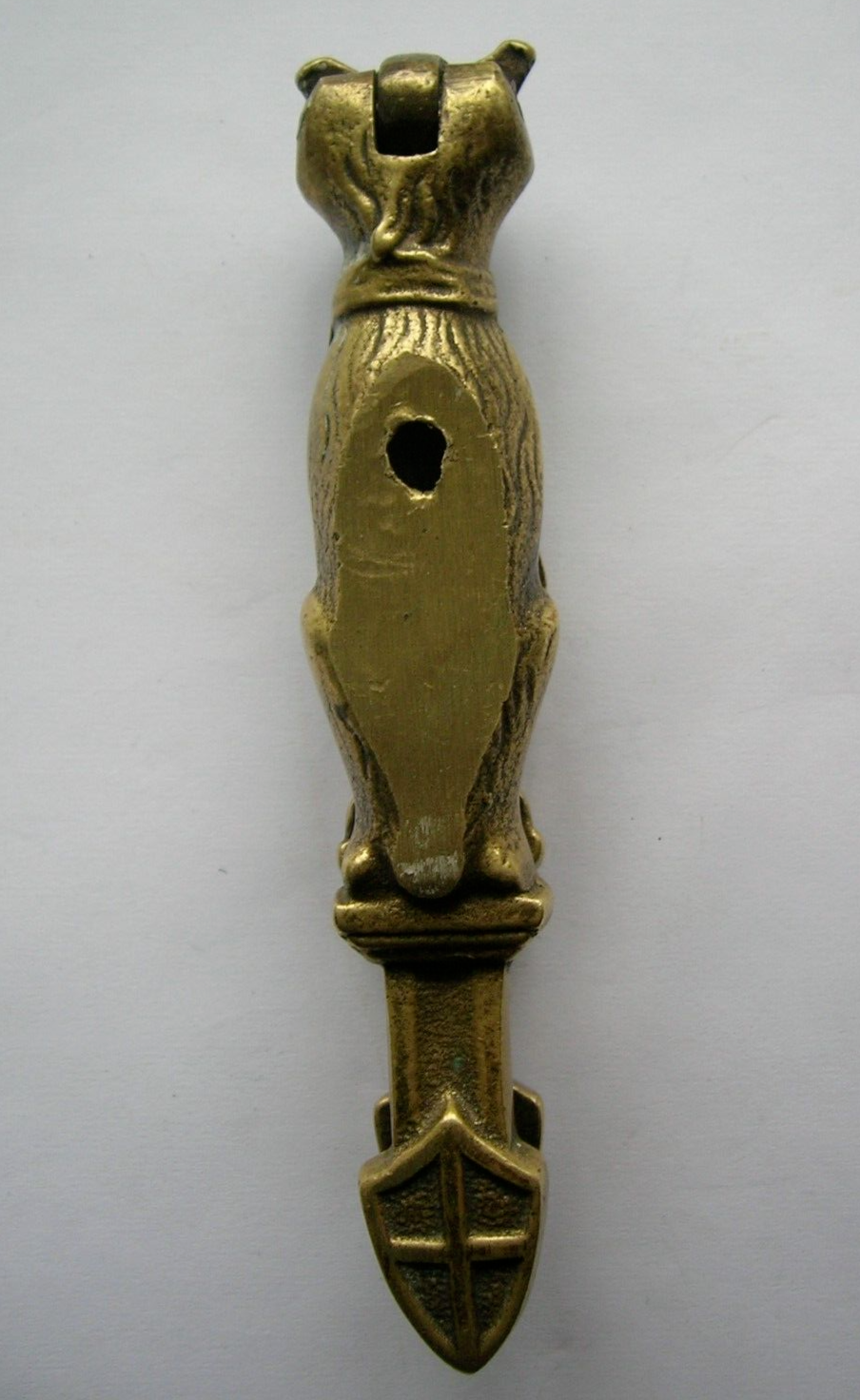 Antique Solid Brass CHESHIRE CAT Door Knocker 5.5 inch long Novelty Comic eBay