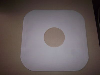 1 Various Record + a 100ct 12'' 20# White paper record inner sleeves/hole AlbumLp