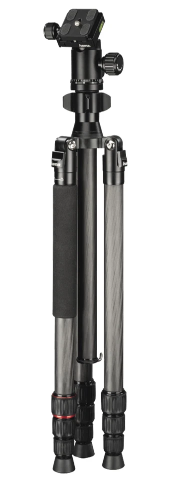 Hama Ramble Duo Carbon Tripod 160 + Ball Head & Smartphone Holder #4485 (UK) NEW - Image 4 of 4