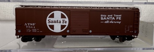 Coche caja puerta única escala N InterMountain Santa Fe 50’ AAR ATSF #7564 | Zustand: Used