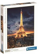Clementoni 1000 Piece Eiffel Tower Night Scene Jigsaw Puzzle 69x50cm