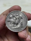 1899 British Hong Kong Trade Dollar Silver Coin Chopmarked