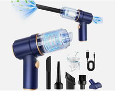Handheld Car Vacuum Cleaner, 9000Pa Vacuum Cleaner and Air Duster, 120W