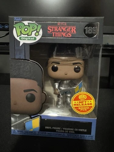 Funko POP! Digital: Stranger Things Lucas Figure #189  LE 3000
