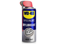 WD 40 Specialist Dry Lubricant 400ml Lubrication and Protection against 23.23 per litre