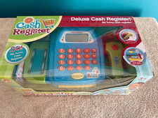Play toy deluxe cash register funny and with play money