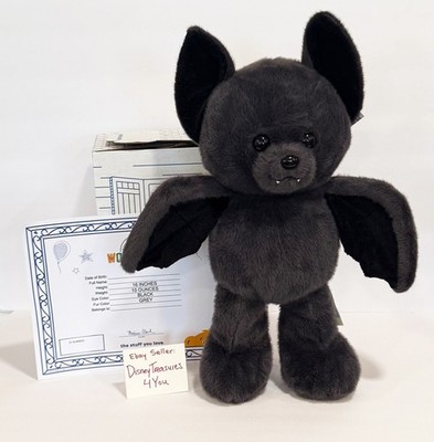 2025 Build-A-Bear Workshop Halloween Vampire Posable BAT Stuffed Plush BRAND NEW