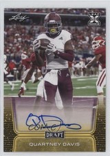 2020 Leaf Draft Auto Gold Quartney Davis #BA-QD1 Auto 1l2