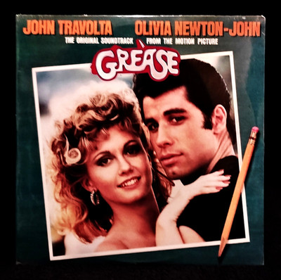 (SEALED) GREASE SOUNDTRACK (RARE-NEW-MINT-1978-VINYL-SUPER-GEM)
