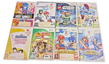 Nintendo Wii Games Bundle 8 Different Games Mario Kart & Others Inc Olympics