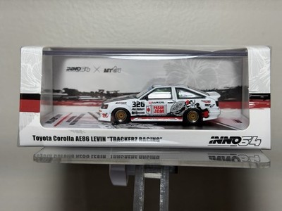 INNO64 1:64 Toyota Corolla AE86 Levin ''Trackerz Racing'' Malaysia Exclusive New