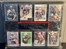 Aaron Hernandez Patriots Rookie Card Lot 8 Topps Panini Score Football