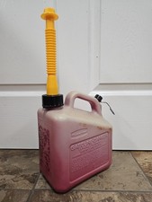 Pre-Ban Rubbermaid 1 Gallon 4 Oz Vented Fuel Can Model 1211 aftermarket spout