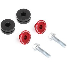 Overtake Top Mount Intercooler Isolator Bushings (Red) for Subaru   A10638RED