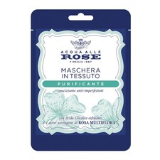 Reinigende Gesichtsmaske Acqua Alle Rose Lemon 100ml, Stoffmaske, Hautpflege