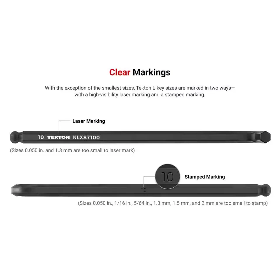 7/32 In. Short Arm Ball End Hex L-Key - Image 2 of 4
