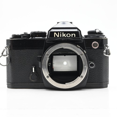 #ad #ad Nikon FE SLR Film Camera Body Black Parts Repair #050 $63.20