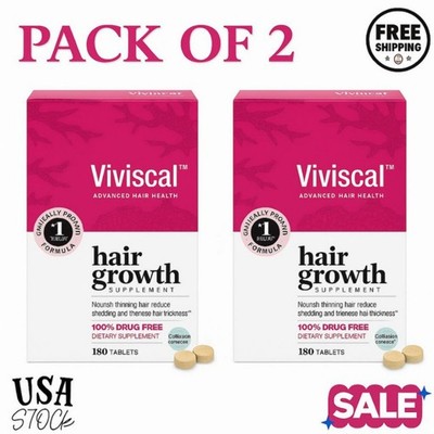 Growth Hair Dietary Supplement Collagen Complex 180 Tablets